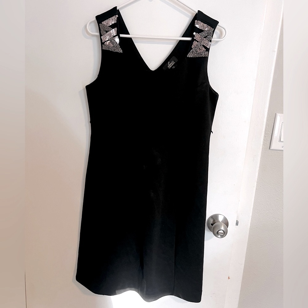 Heidi Klum Black Dress